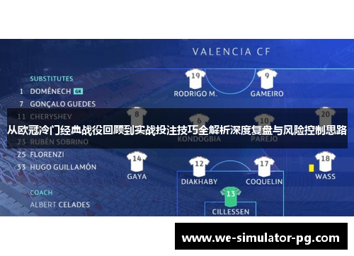 从欧冠冷门经典战役回顾到实战投注技巧全解析深度复盘与风险控制思路